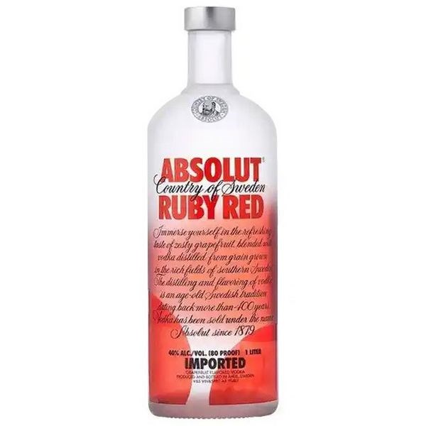 Rượu Vodka Absolut Ruby Red