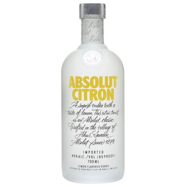Rượu Vodka Absolut Citron