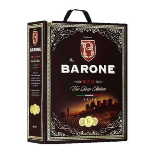 Vang Bịch Ngọt Ý iL Barone Rosso 3 Lít