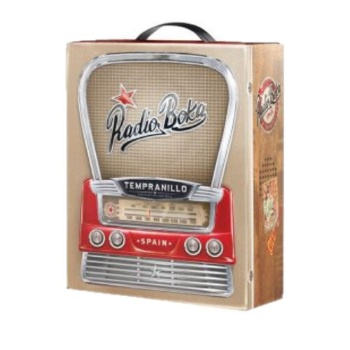 Rượu Vang Bịch Radio Boka 3 Lít