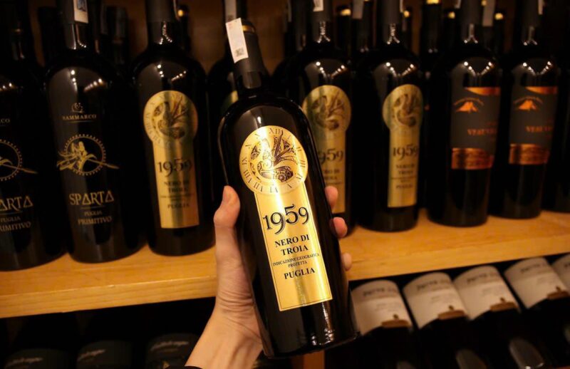 Rượu Vang Ý 1959 Nero Di Troia Puglia – Nhập Khẩu Chính Hãng
