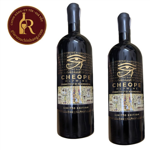 Rượu Vang Ý Cheope Primitivo di Manduria 18,5 Độ
