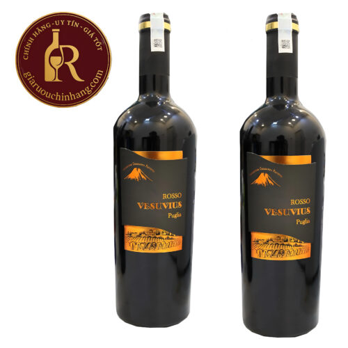 Rượu vang Ý Vesuvius Rosso Puglia – Giá Tốt Nhất Việt Nam