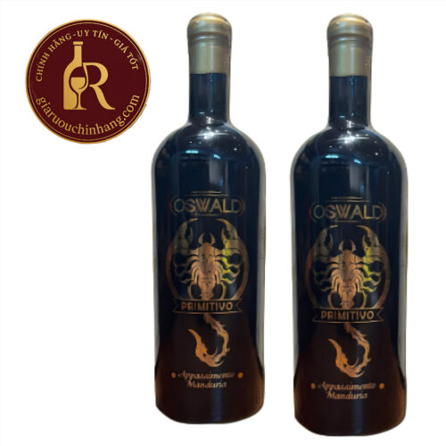 Rượu Vang Oswald Primitivo 19,5 Độ - Giá Tốt Nhất