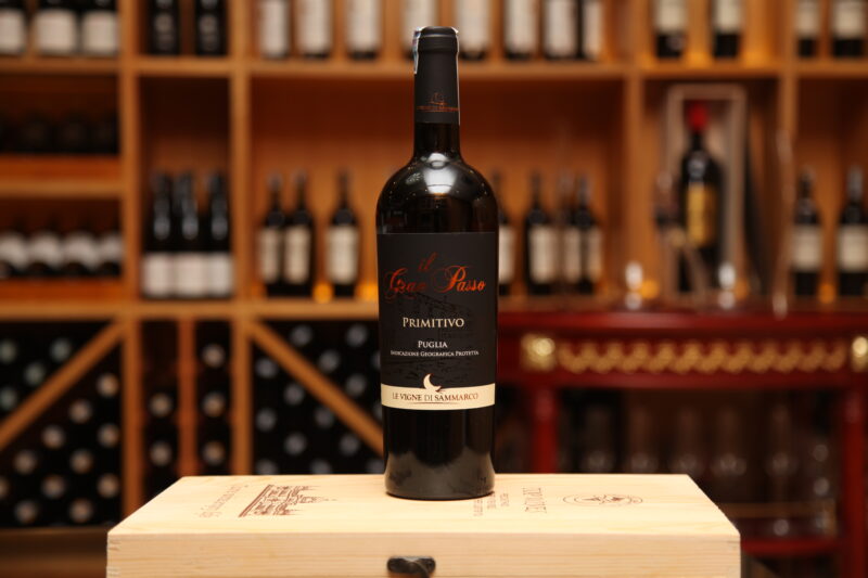 Rượu Vang Ý IL Gran Passo – Primitivo Puglia Cao Cấp