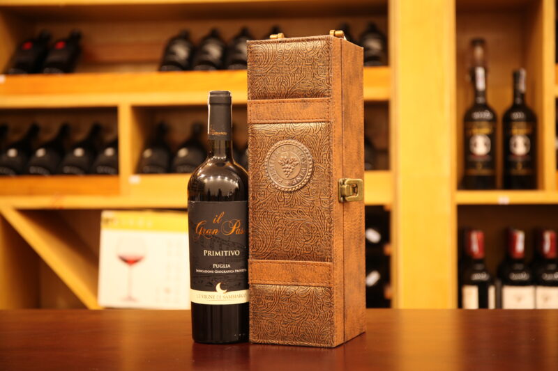 Rượu Vang Ý IL Gran Passo – Primitivo Puglia Cao Cấp