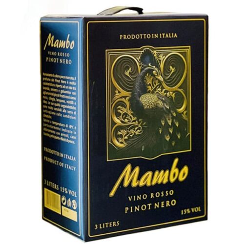 Rượu Vang Bịch Mambo Vino Rosso Pinot Nero 3L