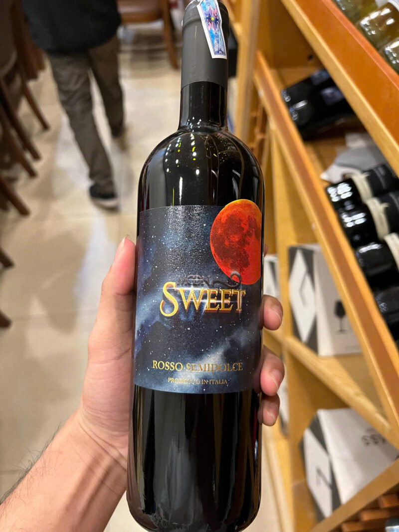 Vang Ngọt Sweet Moon Rosso Dolce – Giá Tốt Nhất