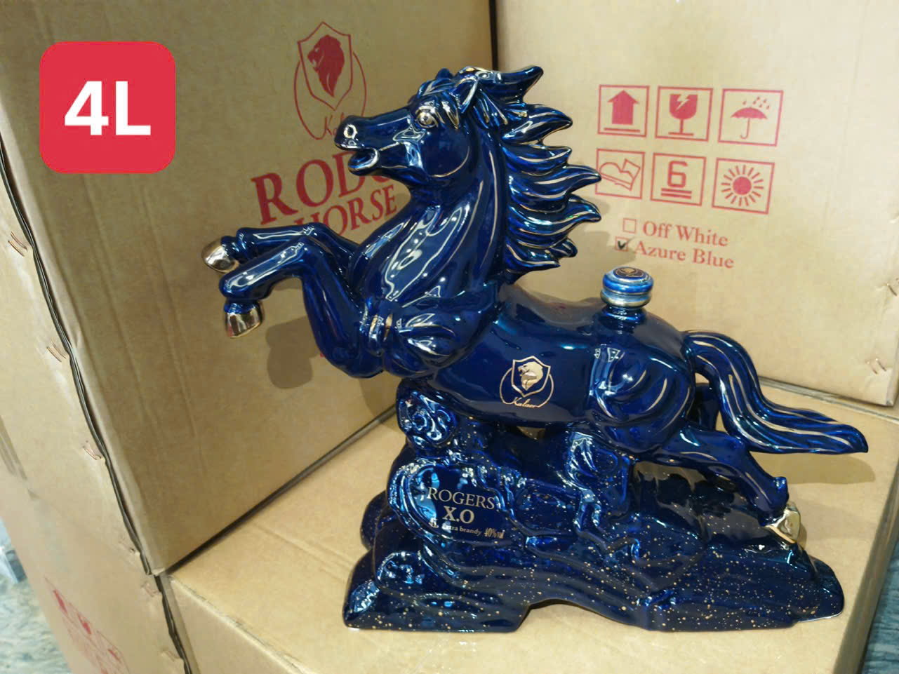 Rượu Ngựa Rogers XO Lam Ngọc – Azure Blue