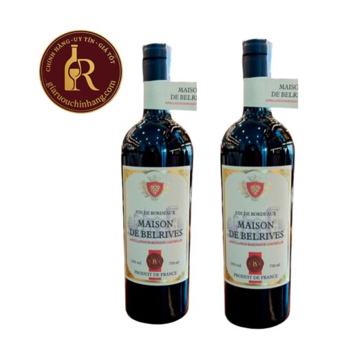 Rượu Vang Maison De Belrives Vin De Bordeaux